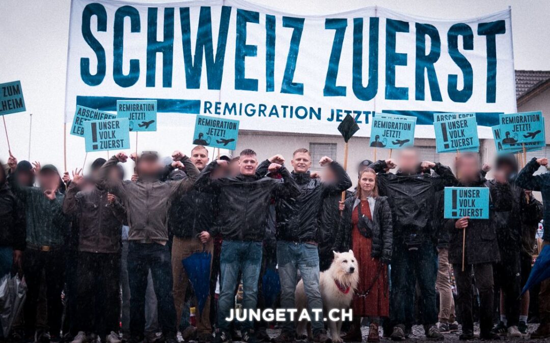 Protest gegen Bundesasylheim Schwyz